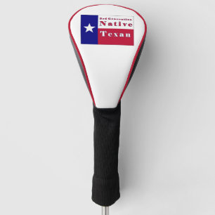 3rd Generation Native Texan Flag Golf Head Cover