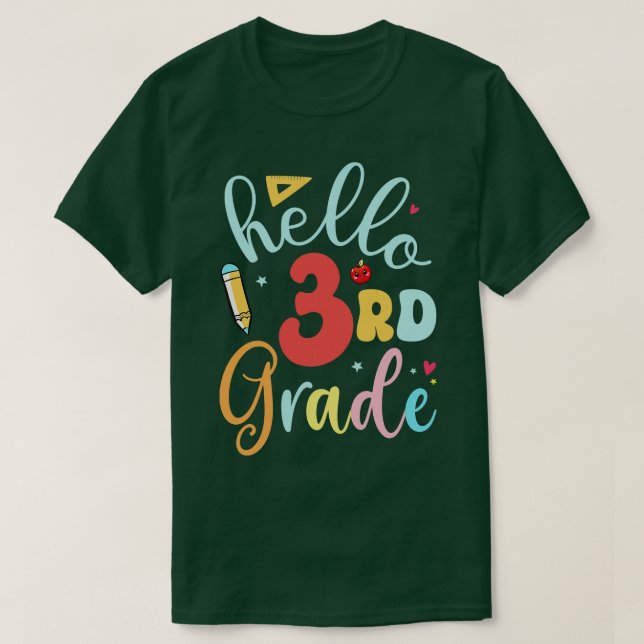 3rd Grade 2 T-Shirt (Design Front)