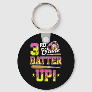 3rd Grade Butter Up Softll Ice Cream Drip Ck To Sc Key Ring