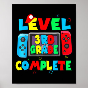 3rd Grade Complete Last Day Of School Video Game 1 Poster