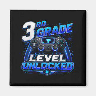3rd Grade Gamer Back To School First Day Of First Magnet