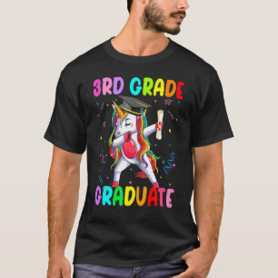3rd Grade Graduate Dabbing Magical Unicorn Class O T-Shirt