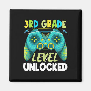 3rd Grade Level Unlocked First Day Ck To School Ki Magnet