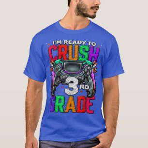 3rd Grade Level Unlocked Game On 3rd Grade Back To T-Shirt
