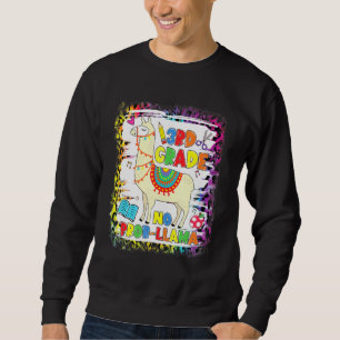 3rd Grade No Prob-Llama Teacher Student First Day  Sweatshirt