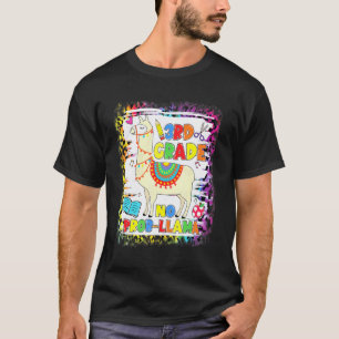 3rd Grade No Prob-Llama Teacher Student First Day T-Shirt