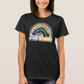 3rd Grade Rainbow Girls Boys Teacher Team Third Gr T-Shirt