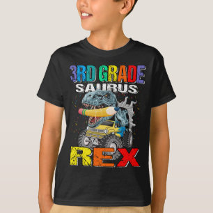 3rd Grade Saurus Rex Dinosaur 3rd Grade Dinosaur T-Shirt