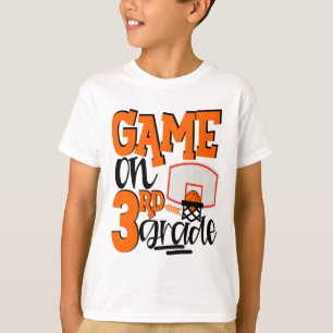 3rd Grade Sketll First Day Of School Sports T-Shirt