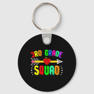 3rd Grade Squad Back To School Third Grade Teacher Key Ring
