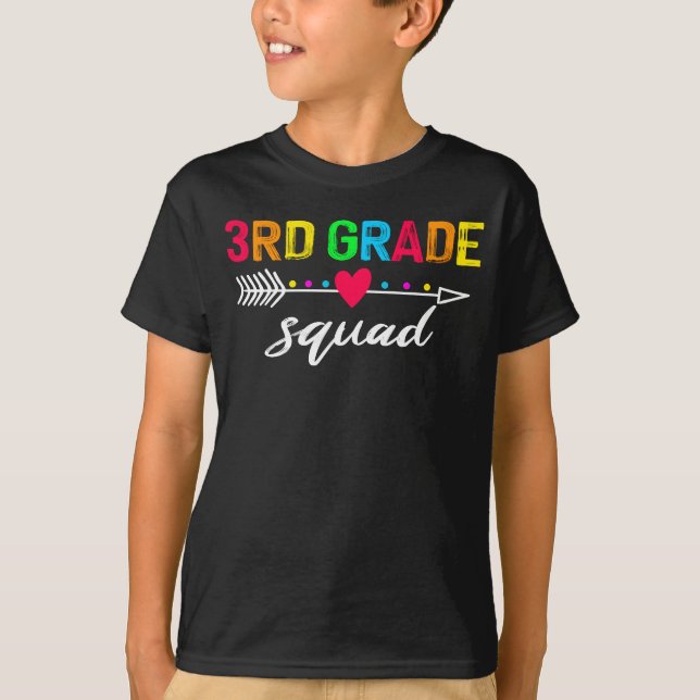 3rd grade squad T-Shirt (Front)