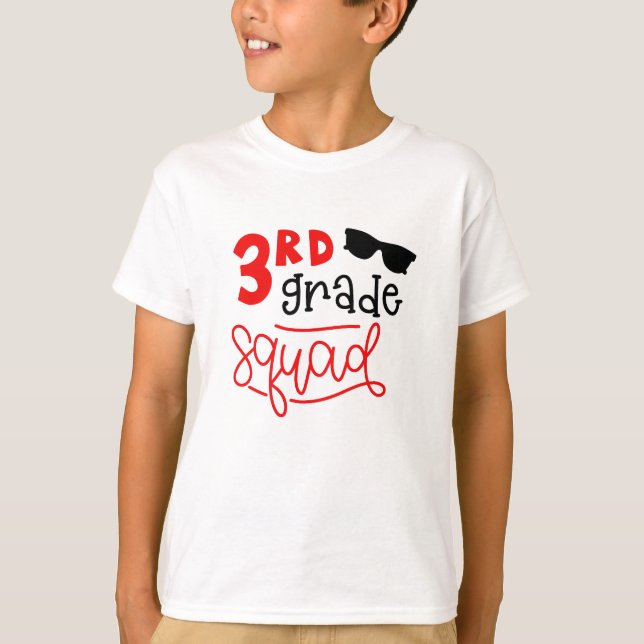 3rd grade squad T-Shirt (Front)