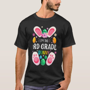 3rd Grade Teacher Bunny Easter Day Rabbit Family M T-Shirt