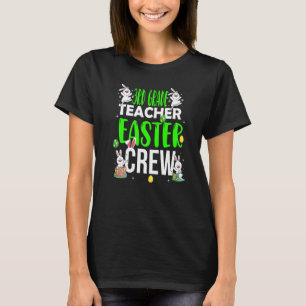 3rd Grade Teacher Easter Day Crew  Matching Costum T-Shirt