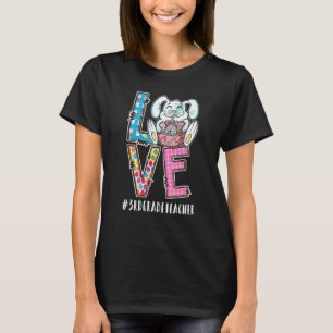 3rd Grade Teacher Easter Love #teacherlife Funny B T-Shirt