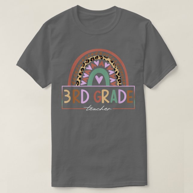 3rd Grade Teacher Shirt First Day Of School Gift T (Design Front)