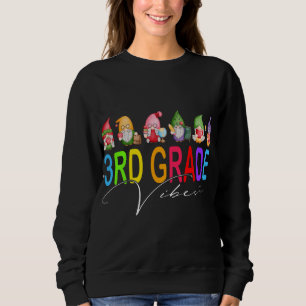 3rd Grade Vibes Back To School Gnomes Sweatshirt