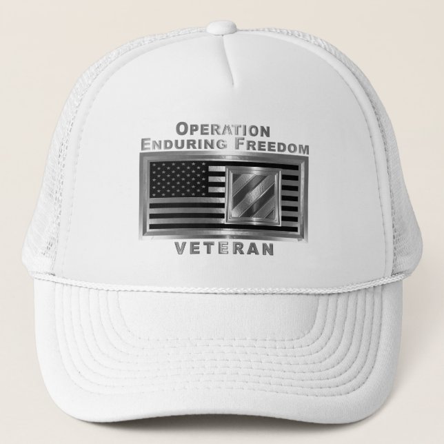 3rd Infantry Division “Operation Enduring Freedom” Trucker Hat (Front)