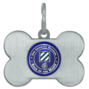 3rd Infantry Division Pet ID Tag
