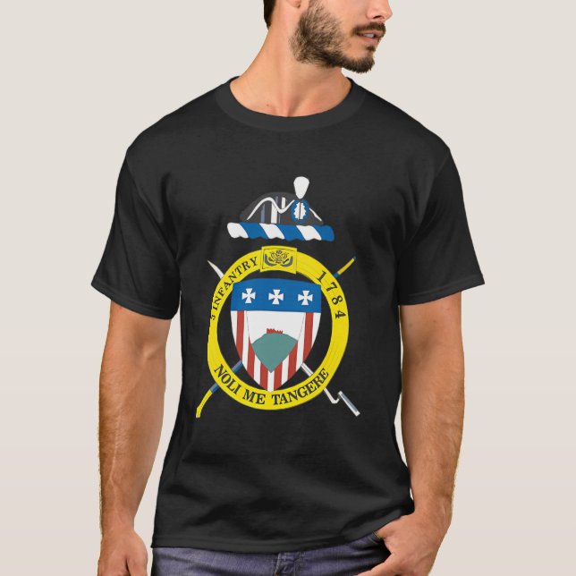 3Rd Infantry Regiment Crest Old Guard Honour Guard T-Shirt (Front)