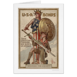3rd Liberty Loan Campaign Boy Scouts (Restored)