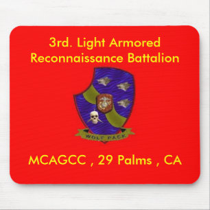3rd. Light Armoured Reconnaissance Battalion Mouse Pad
