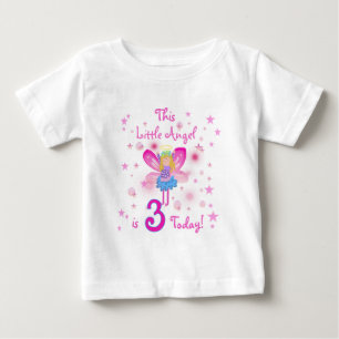 3rd Little Angel Birthday Tshirts and Gifts