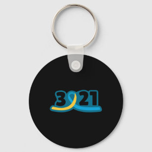 3rd March World Down Syndrome Awareness 3.21 Key Ring