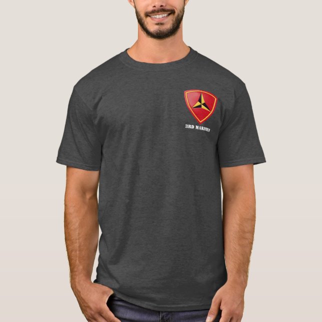 3rd Marine Division T-Shirt (Front)