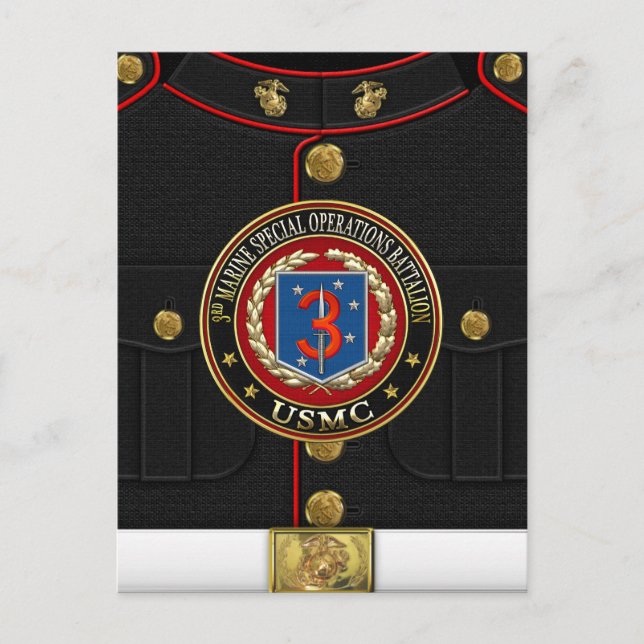 3rd MSOB [3D] Postcard (Front)