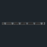 3rd Night of Hanukkah Glitter Satin Ribbon<br><div class="desc">Hanukkah 2022 will begin in the evening of Sunday 18 December and ends in the evening of Monday 26 December</div>