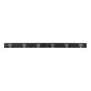 3rd Night of Hanukkah Glitter Satin Ribbon