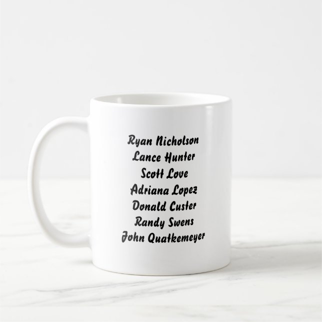 3rd Shift Coffee Cup (Left)