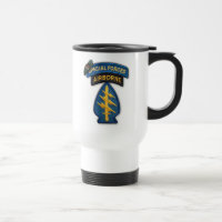 3rd special forces green berets patch travel Mug