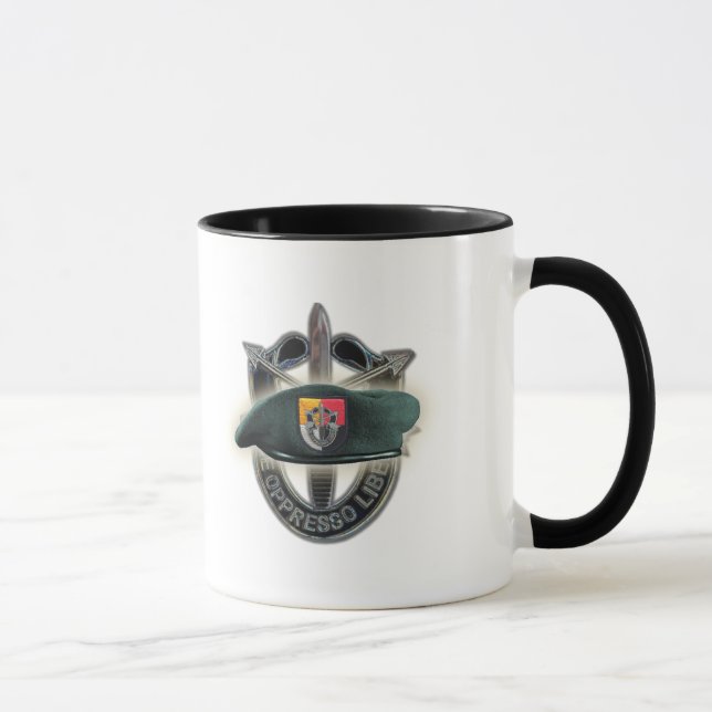 3rd Special forces group green berets son iraq Mug (Right)