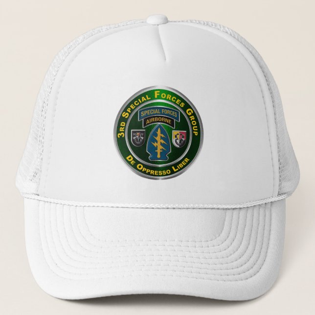3rd Special Forces Group  Trucker Hat (Front)