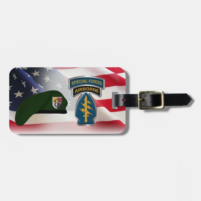 3rd Special Forces   Luggage Tag (Front Horizontal)