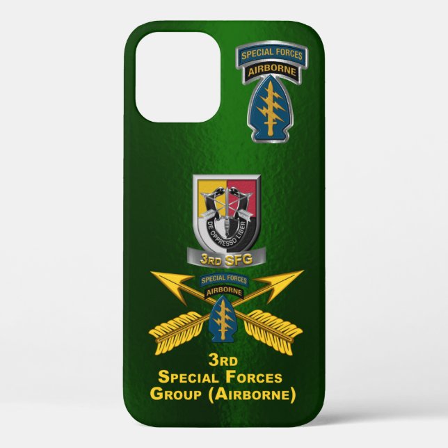 3rd Special Operations Group Airborne Customised Case-Mate iPhone Case (Back)