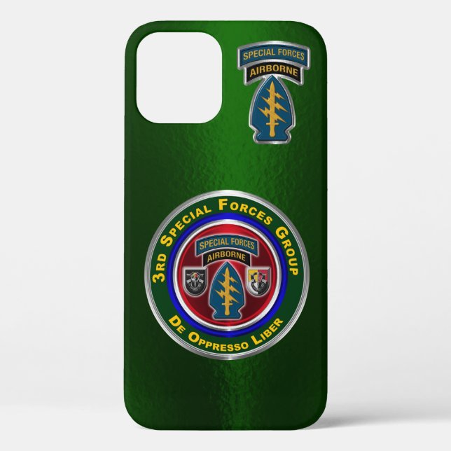 3rd Special Operations Group Airborne Customised   Case-Mate iPhone Case (Back)