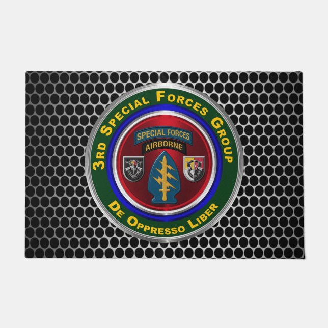 3rd Special Operations Group Airborne Doormat (Front)