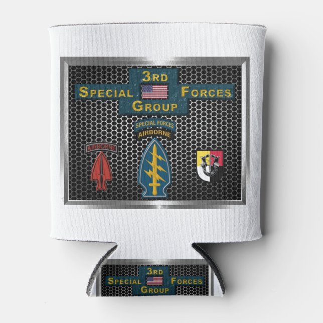 3rd Special Operations Group (SOF) Can Cooler (Front)
