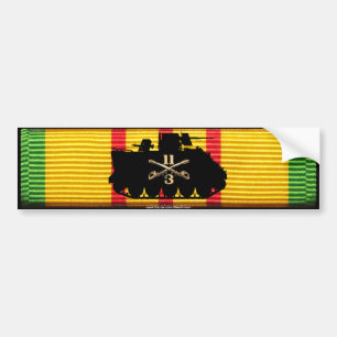 3rd Sqdn 11th ACR Track on VSM Ribbon Bumper Sticker