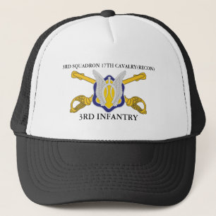 3RD SQUADRON 17TH CAVALRY(RECON) 3RD INFANTRY TRUCKER HAT