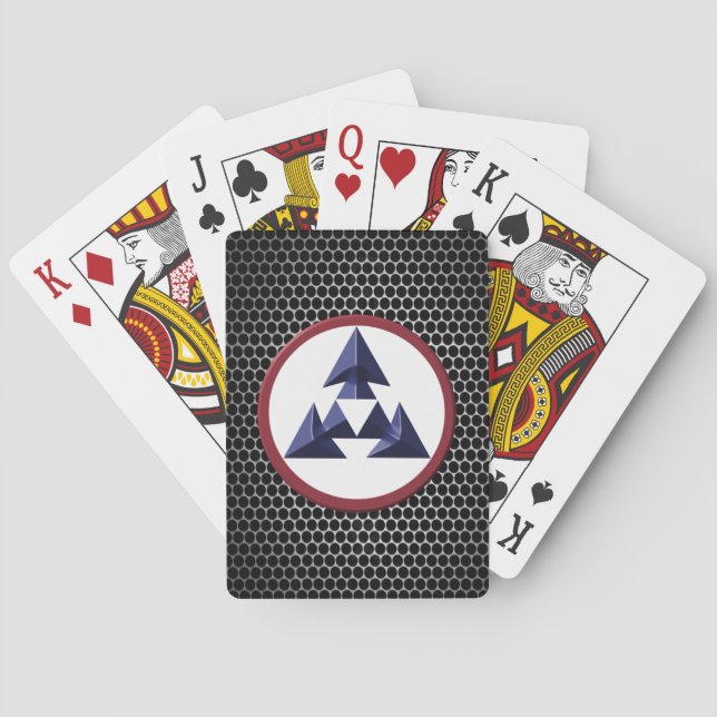 3rd Sustainment Command  Playing Cards (Back)