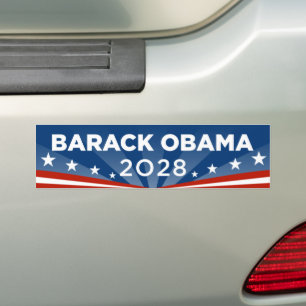 3rd Third Term Obama 2028 Bumper Sticker