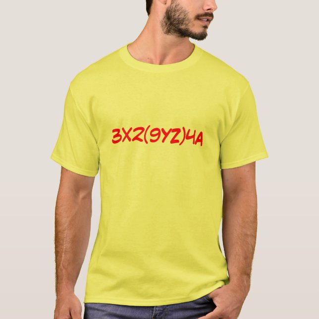 3X2(9YZ)4A T-Shirt (Front)