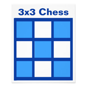 3x3 - Chess TAG Grid (1-1/4" fridge magnets) Flyer