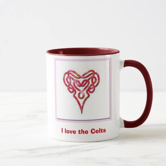 4009_celtic-heart, I love the Celts Mug (Right)