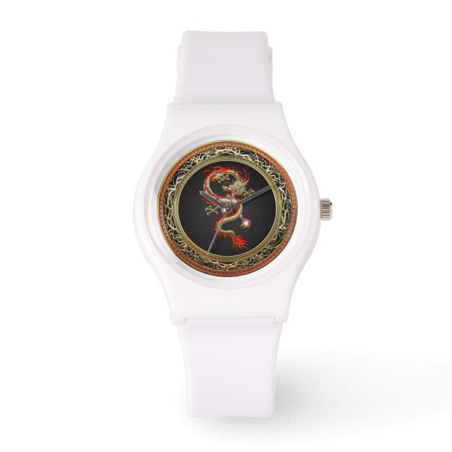 [400] Golden Chinese Dragon Fucanglong Watch (Front)