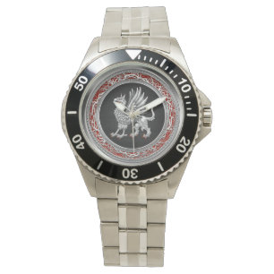 [400] Sacred Silver Griffin Watch